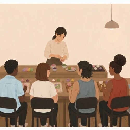 Nishi Market Wagashi Workshop Ticket – August 1st